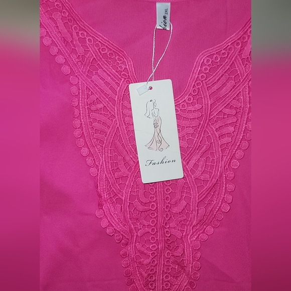 NWT 2XL Hot Pink Swimsuit Cover-up - Picture 3 of 3